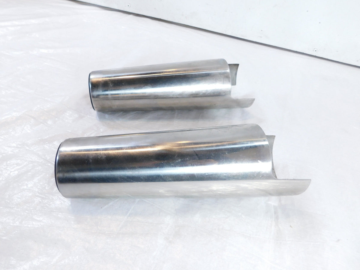Pair Triumph Rocket III 3 Touring Upper Front Left/Right Fork Shroud Covers - C3 Cycle