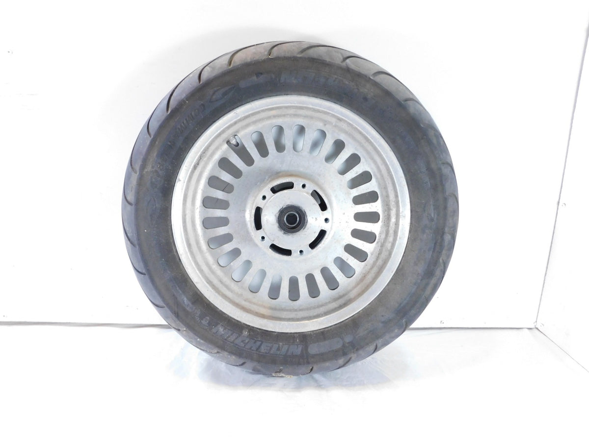 Triumph Rocket III 3 Touring Silver Front Wheel Rim & Tire 16" x 3.50" - C3 Cycle