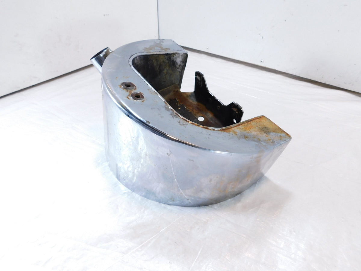 Harley Davidson Softail Heritage Classic & Fat Boy Chrome Oil Tank Bag Reservoir - C3 Cycle