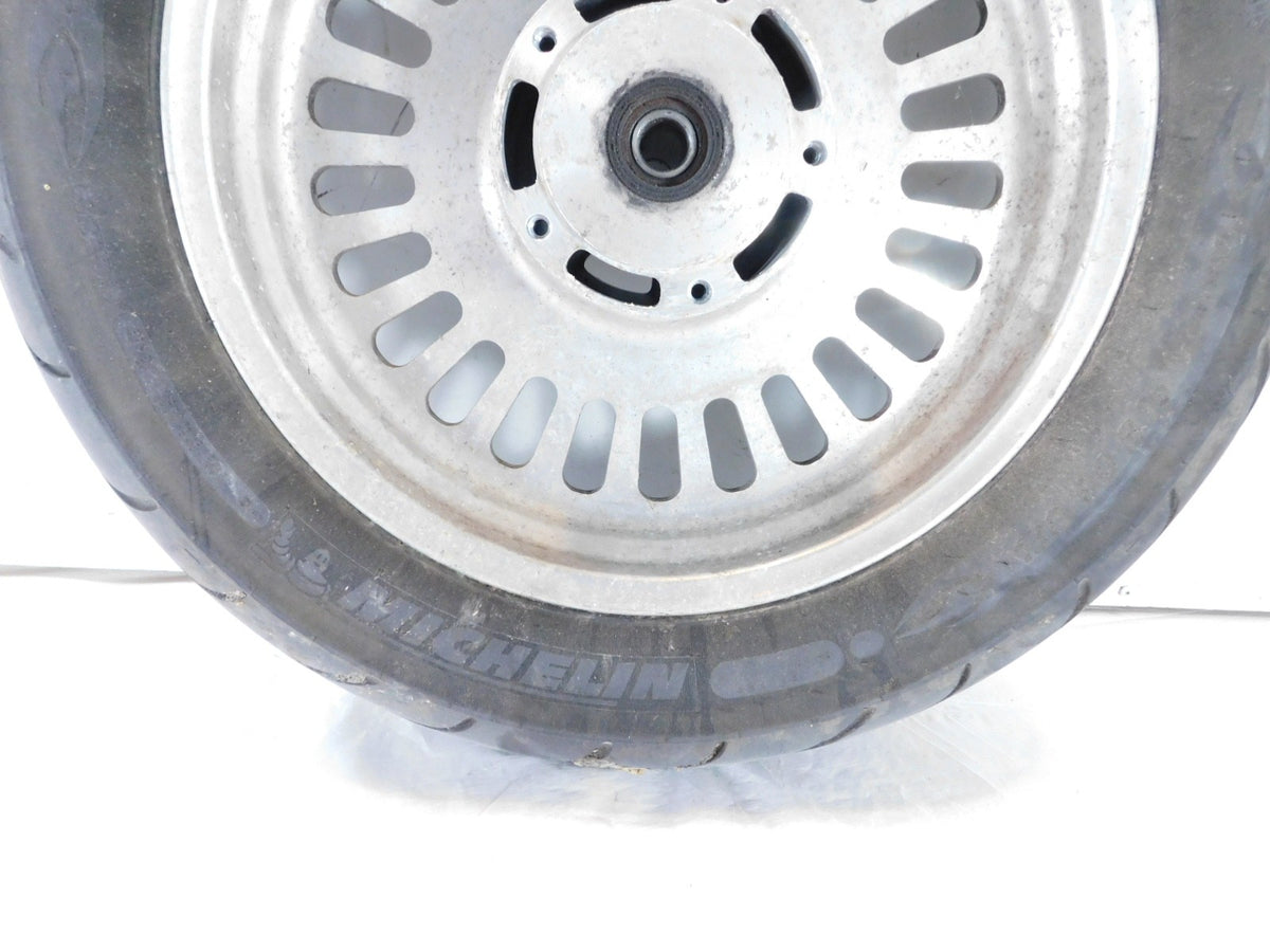 Triumph Rocket III 3 Touring Silver Front Wheel Rim & Tire 16" x 3.50" - C3 Cycle