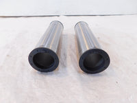 2002-2008 Triumph America Silver Front Left/Right Suspension Fork Guard Covers - C3 Cycle