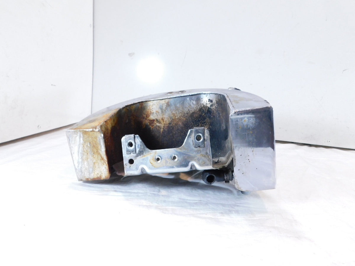 Harley Davidson Softail Heritage Classic & Fat Boy Chrome Oil Tank Bag Reservoir - C3 Cycle