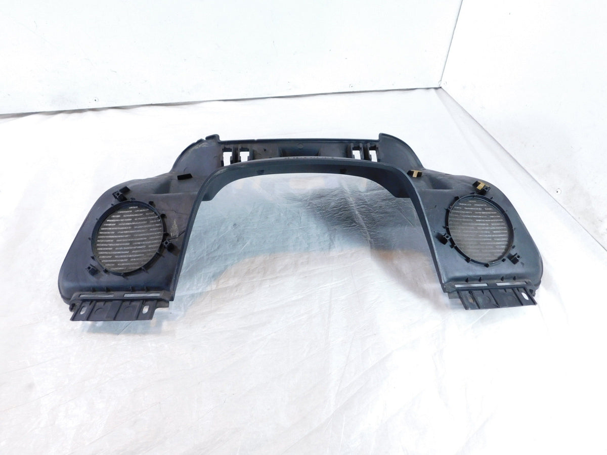 BMW K100LT K100RT K1100LT K75RT Black Front Dash Console Support Cover Panel - C3 Cycle