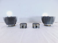 Harley Davidson Twin Cam Touring Dyna & Softail Engine Pistons & Black Cylinders - C3 Cycle
