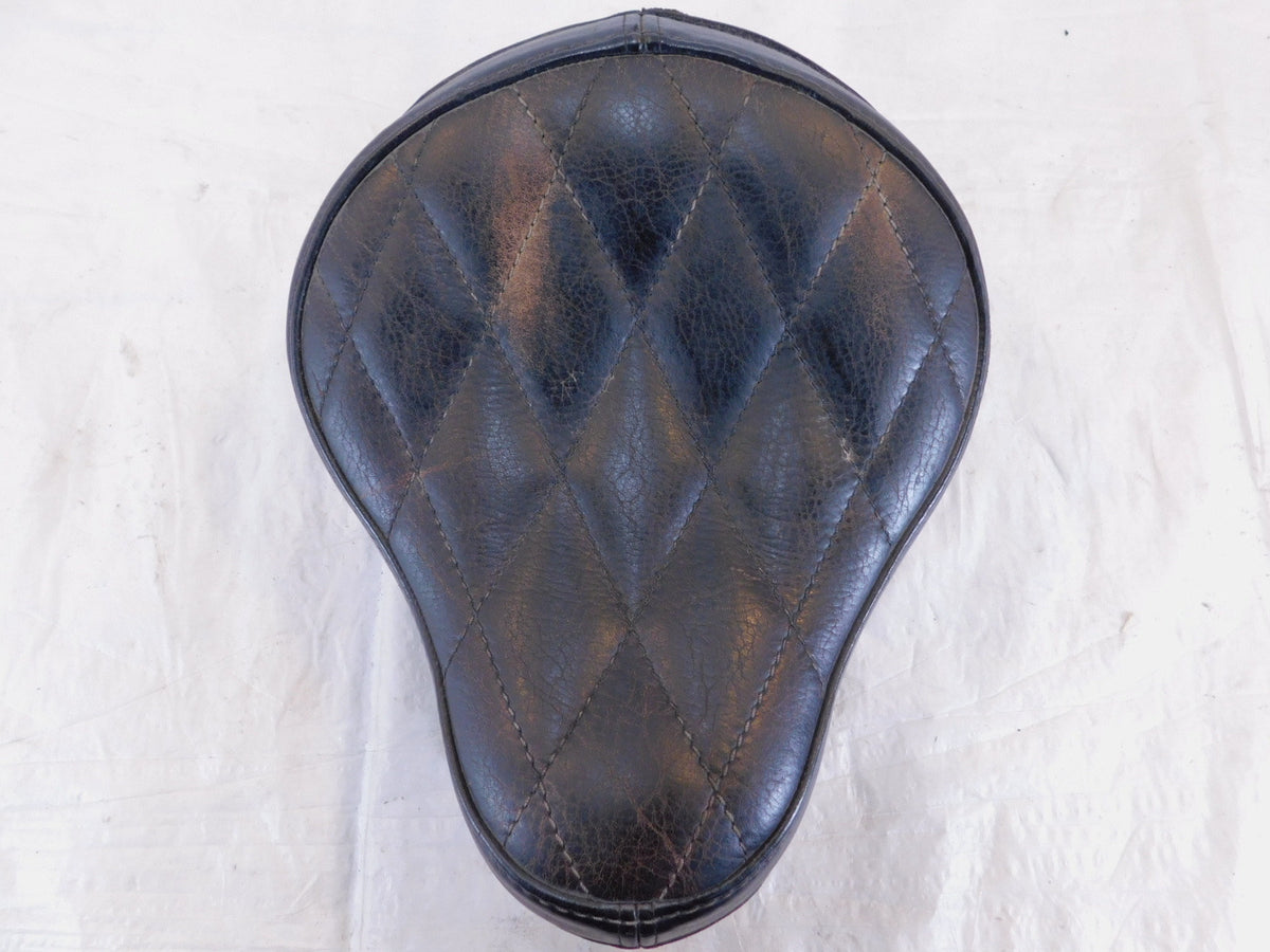 Harley Davidson Dyna Softail or Sportster Solo Bobber Seat w/ Springs & Mount