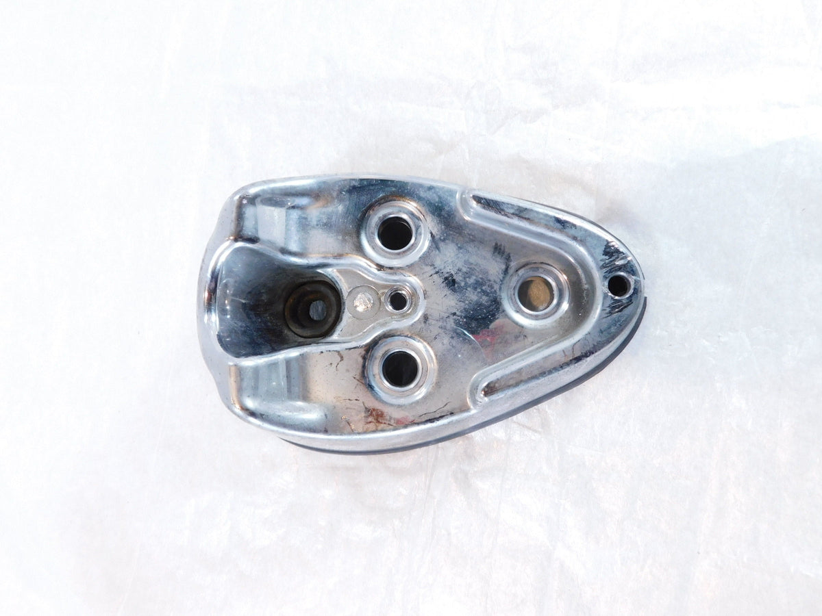 Triumph Rocket III Touring Number License Plate Mount Bracket Stay Chrome Cover - C3 Cycle