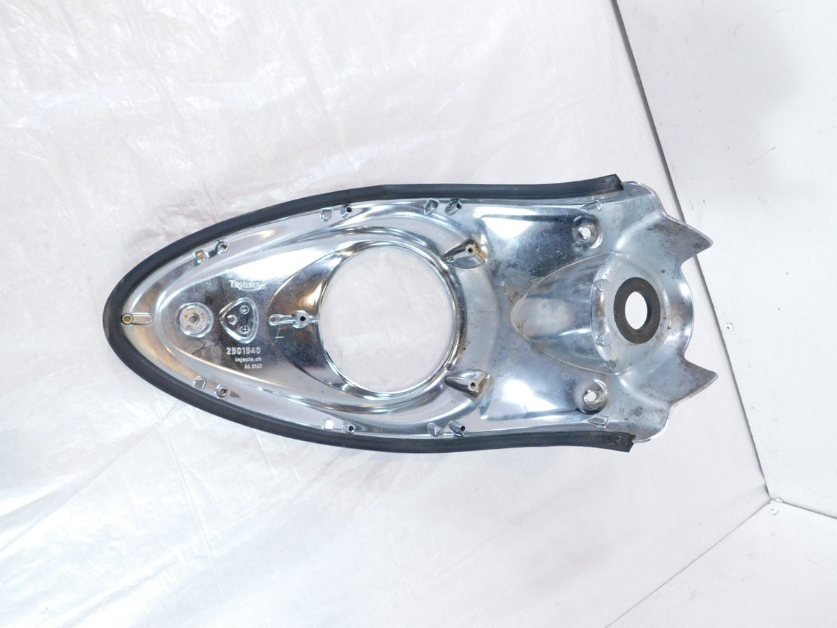 Triumph Rocket III Touring Chrome Instrument Gauge Speedometer Fuel Tank Cover - C3 Cycle