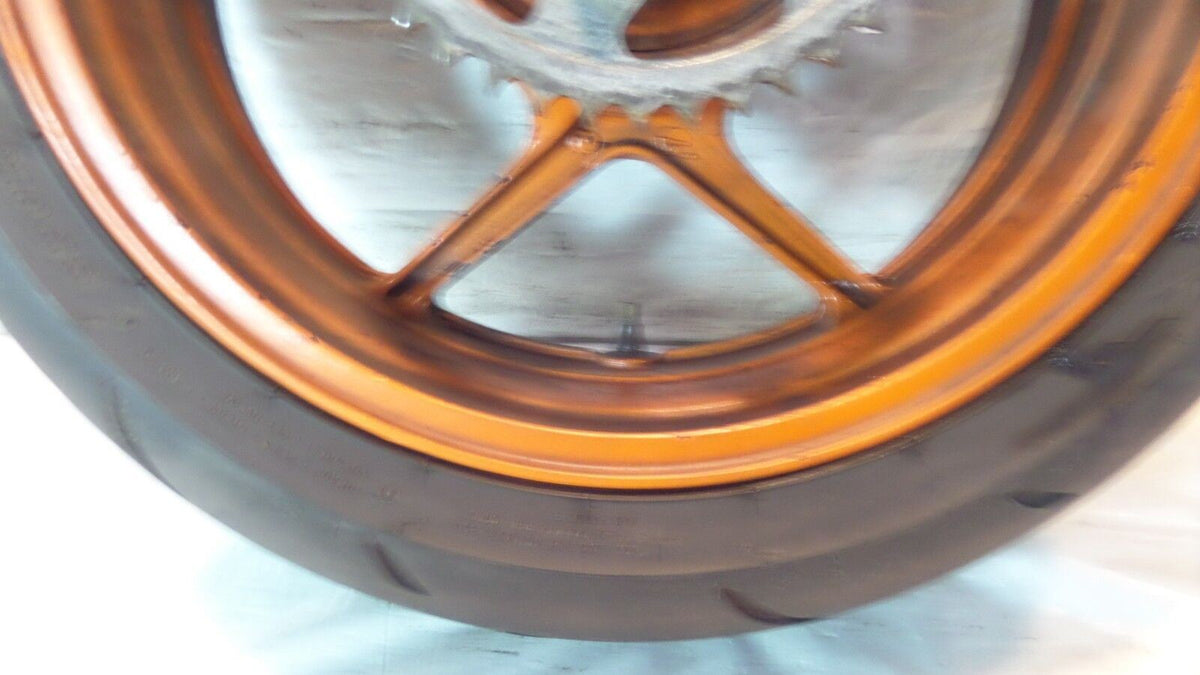 08-10 Kawasaki Ninja Ninja ZX10 ZX10R ZX-10R OEM Straight Rear Back Wheel & Rim