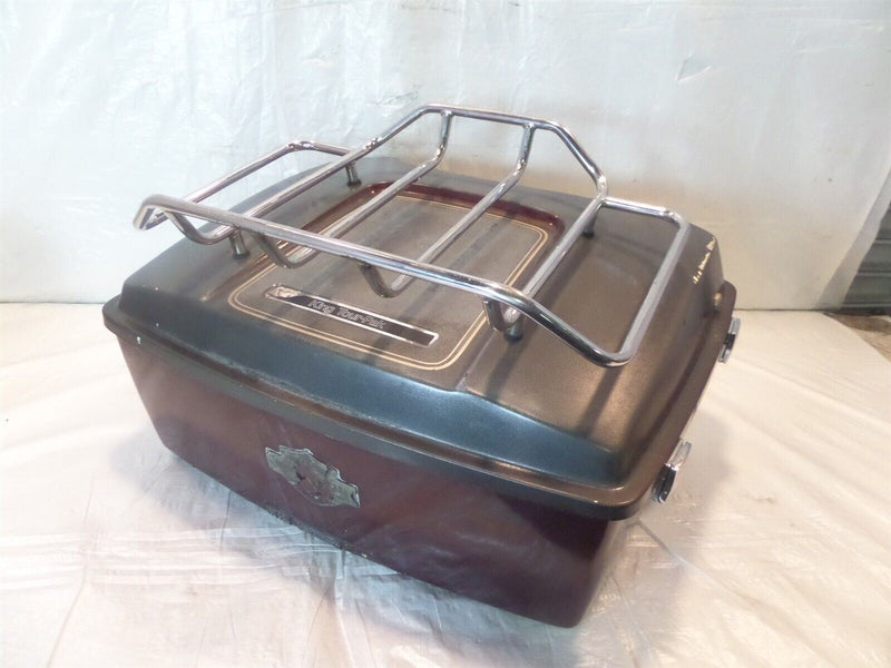 1985 85 Harley Davidson Touring Electra Glide Tour Pak Pack Rear Top Luggage Box - C3 Cycle