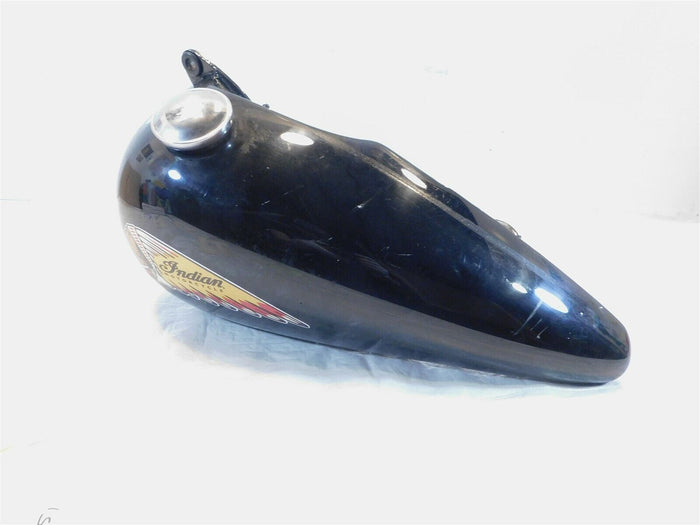 01 2001 Indian Gilroy Scout Left Side Black Fuel Gas Petrol Tank - C3 Cycle