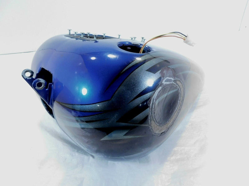 Dented Harley Dyna Wide Glide Super Glide Custom Fuel Gas Tank Reservoir