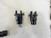 Harley Davidson EVO Softail Custom Fit Black Billet Forward Control Pedals Set