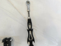 Harley Davidson EVO Softail Custom Fit Black Billet Forward Control Pedals Set
