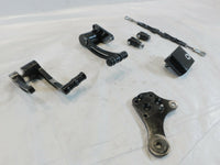Harley Davidson EVO Softail Custom Fit Black Billet Forward Control Pedals Set