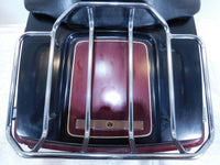 Harley Davidson Touring Road & Electra Glide Maroon Black Tour Pak Luggage Box - C3 Cycle