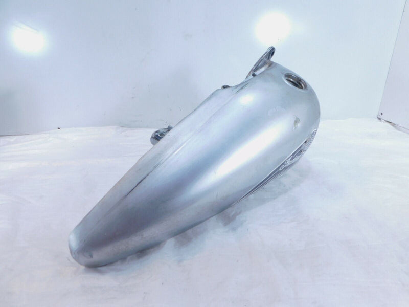 01 2001 Indian Gilroy Scout Right Fuel Gas Petrol Tank Silver- Dented - C3 Cycle