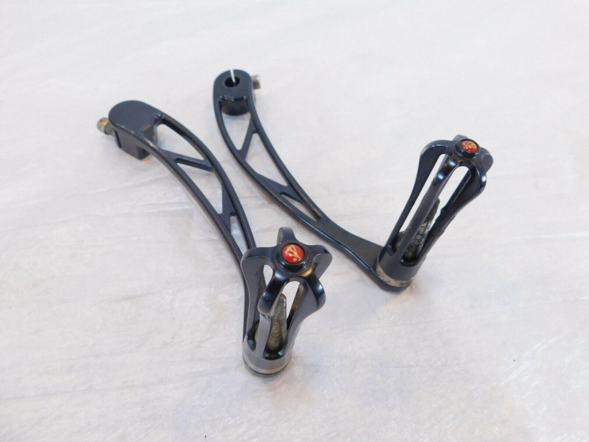 Harley Touring Road King Electra Glide Softail Black Shift Shifter Lever Pedals