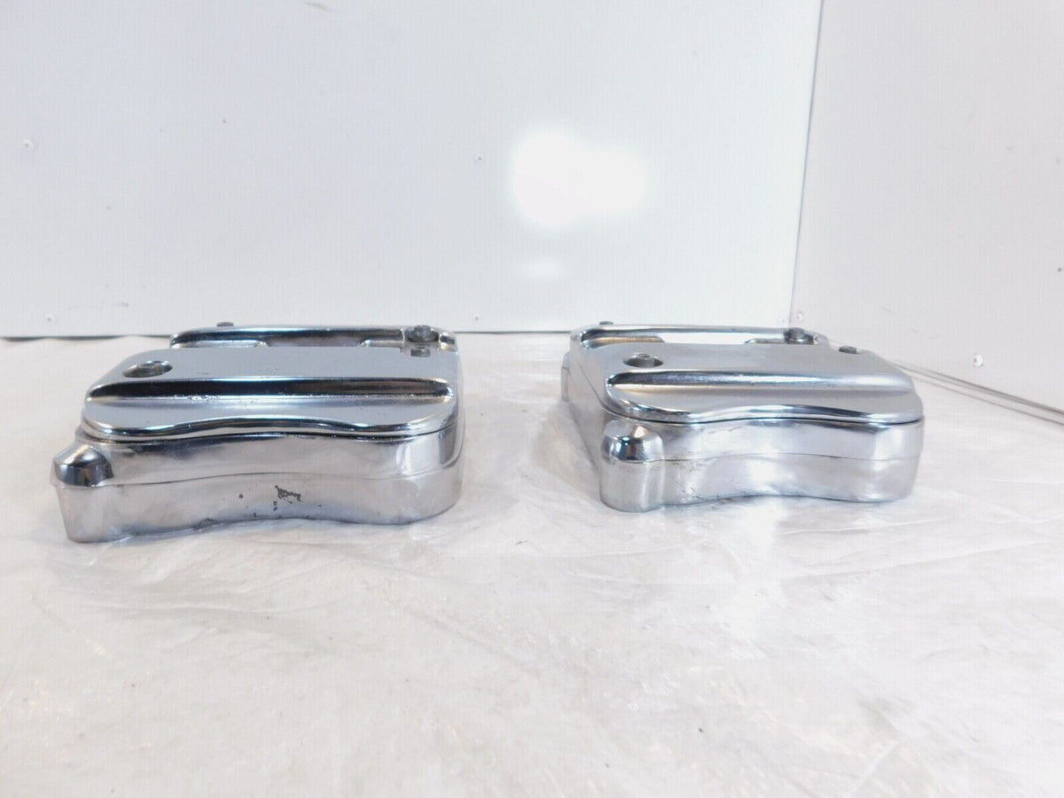 Harley Davidson Sportster 883 1100 1200 Chrome Cylinder Head Cover Rocker Boxes