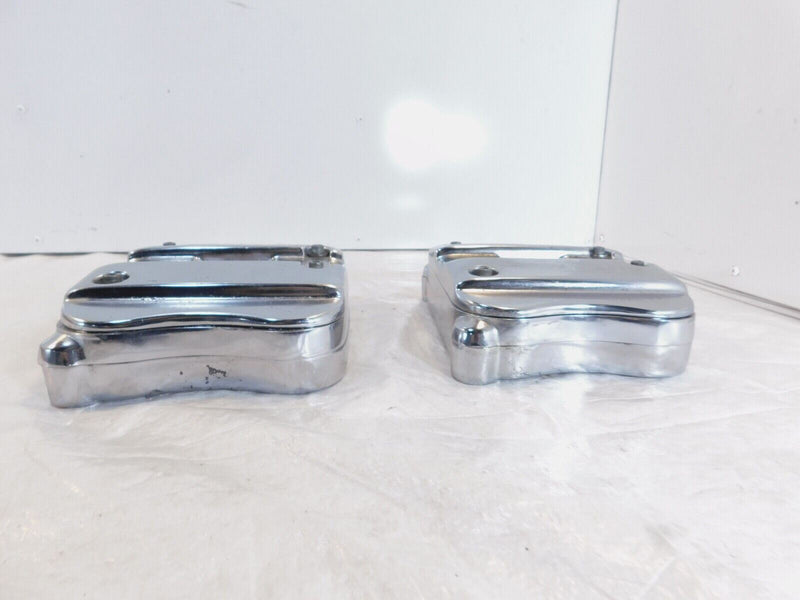 Harley Davidson Sportster 883 1100 1200 Chrome Cylinder Head Cover Rocker Boxes