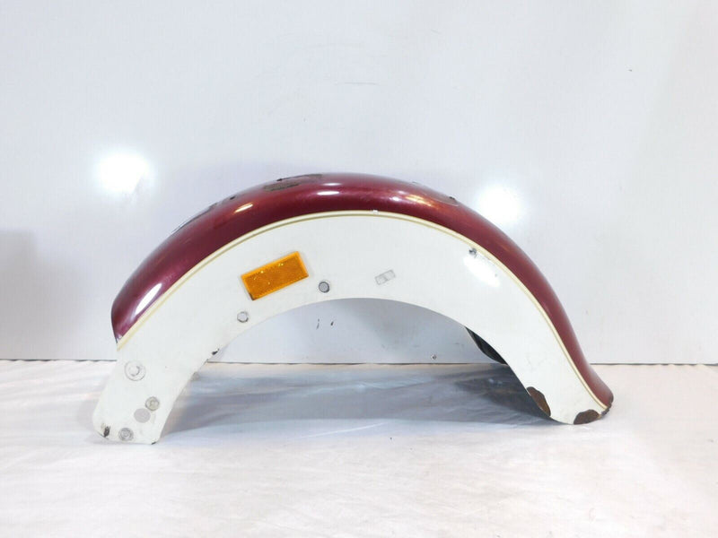 2001 Victory V92 Deluxe & Standard Cruiser Red & White Rear Wheel Cover Fender