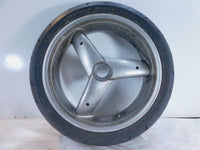 Triumph Daytona 955i & Speed Triple Sprint Silver Rear Wheel Rim & Tire T2015213