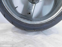Triumph Daytona 955i & Speed Triple Sprint Silver Rear Wheel Rim & Tire T2015213