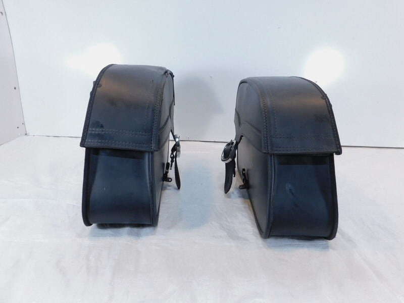 2003-2017 Victory Vegas 8-Ball Black Left & Right Saddlebag Saddle Side Bags