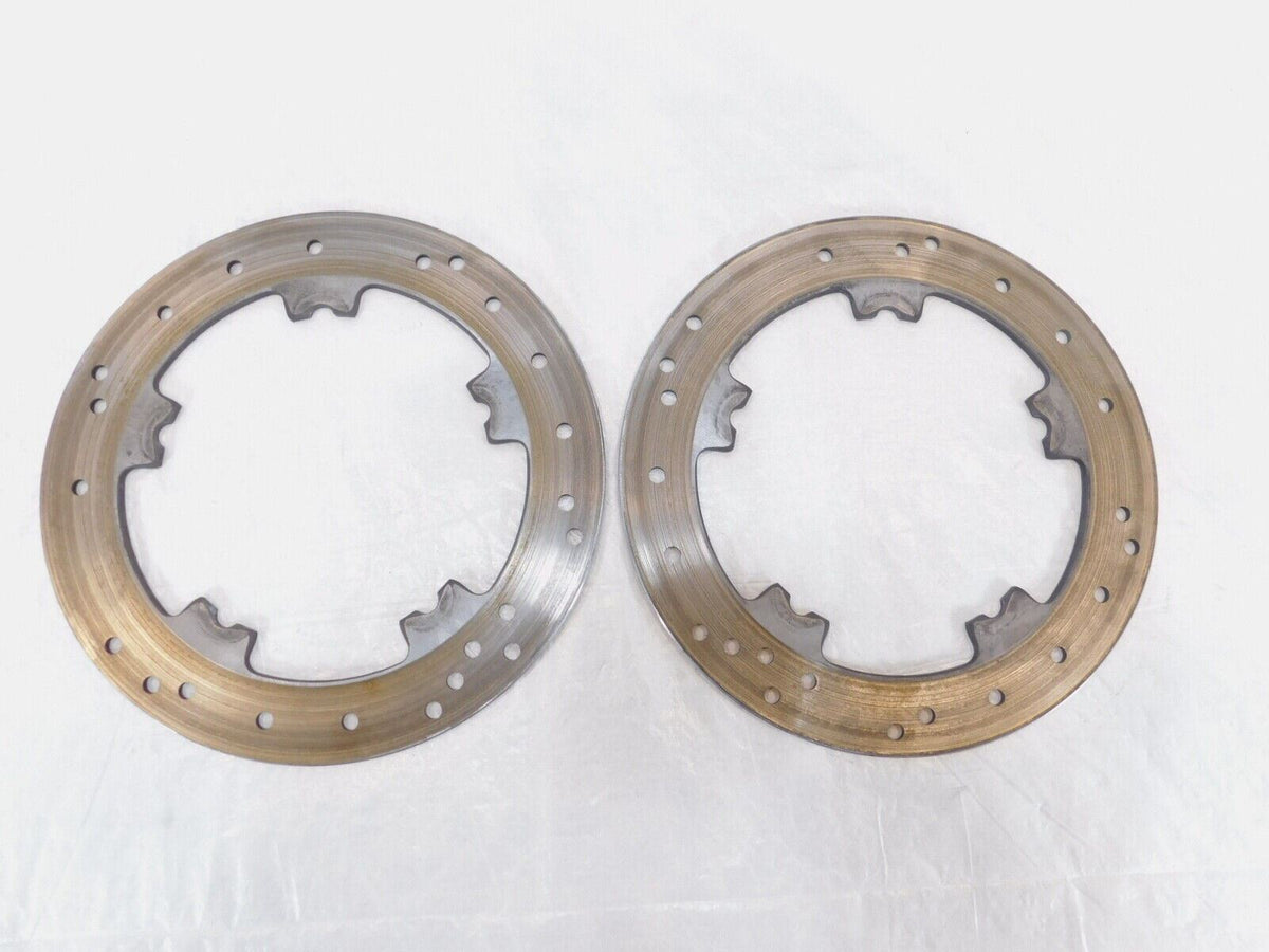 Harley Davidson V-Rod VRod VRSC VRSCA Left & Right Front Wheel Brake Rotor Discs