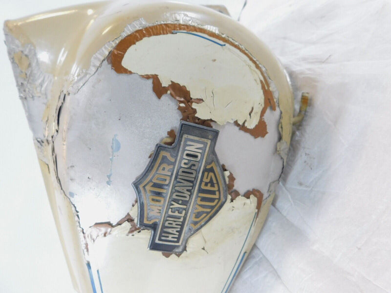 1983-1988 Harley Davidson Tour Glide & Electra Glide Tan Fuel Gas Petrol Tank