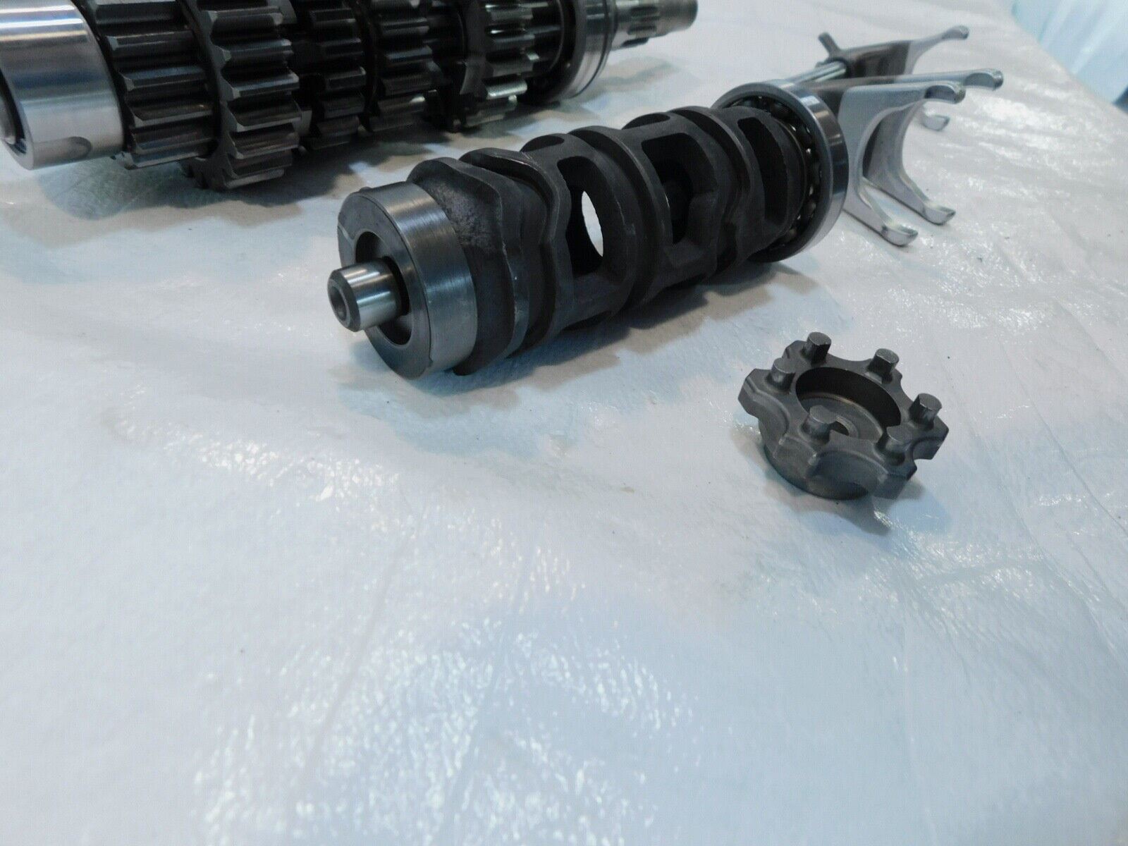 98-99 Kawasaki Ninja ZX-6R ZX600 Transmission Gears & Drum 98-99 Kawasaki Ninja ZX-6R ZX600 Transmission Gears & Drum
