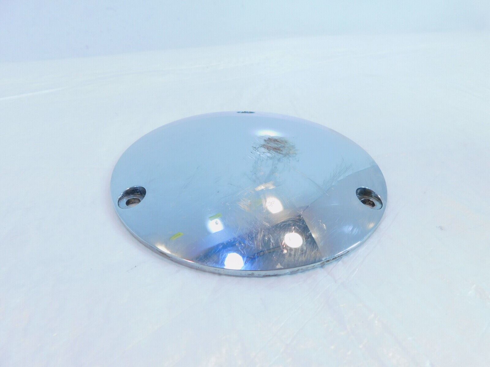 Harley Evo Touring Softail Chrome Derby Clutch Cover Harley Evo Touring Softail Chrome Derby Clutch Cover