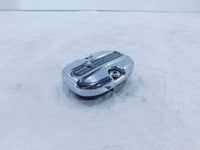 Harley Road King Street & Electra Glide Chrome Rear Master Cylinder Cap Lid