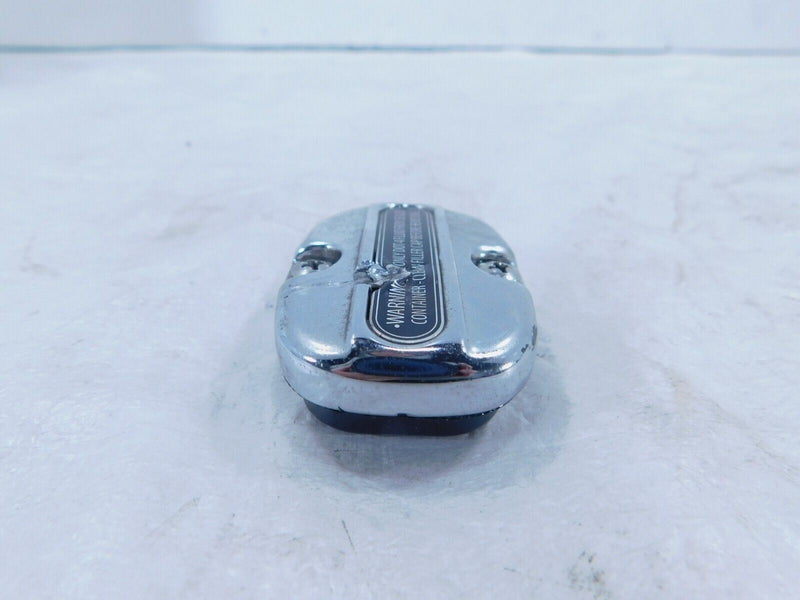 Harley Road King Street & Electra Glide Chrome Rear Master Cylinder Cap Lid