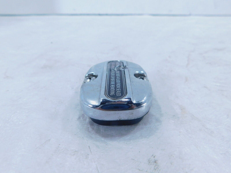 Harley Road King Street & Electra Glide Chrome Rear Master Cylinder Cap Lid