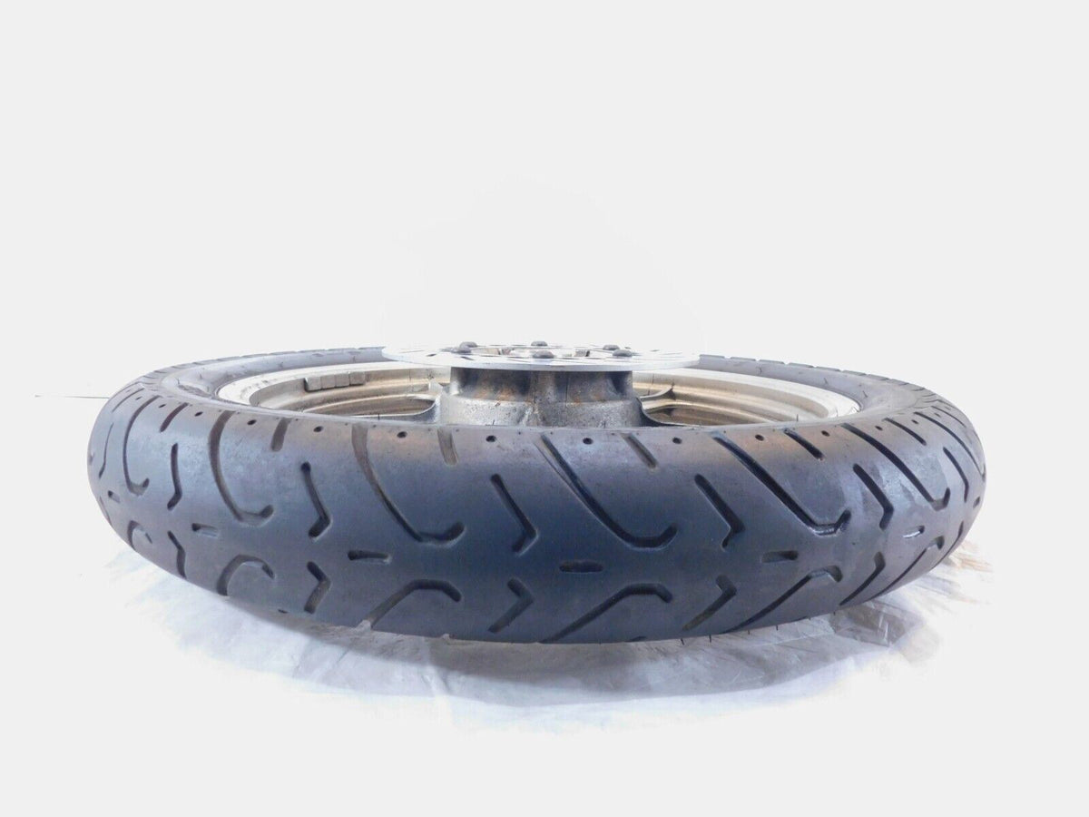 1990-1997 Yamaha Virago 750 XV750 Yellowish Gold Front Wheel Rim w/ Brake Rotors