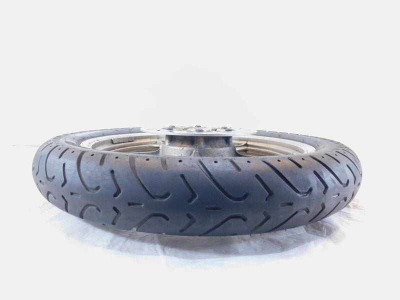 1990-1997 Yamaha Virago 750 XV750 Yellowish Gold Front Wheel Rim w/ Brake Rotors