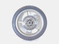 1990-1997 Yamaha Virago 750 XV750 Yellowish Gold Front Wheel Rim w/ Brake Rotors