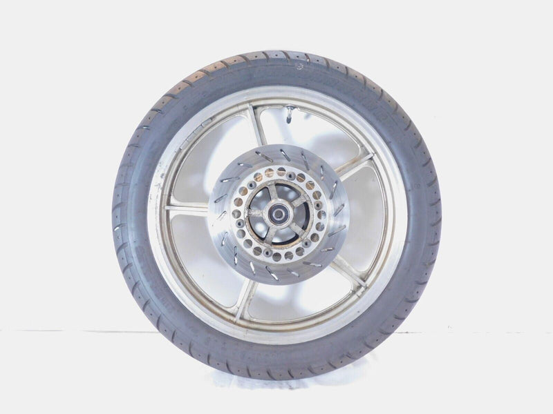 1990-1997 Yamaha Virago 750 XV750 Yellowish Gold Front Wheel Rim w/ Brake Rotors