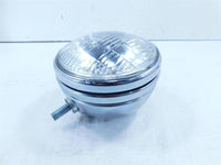 Harley Davidson Ironhead Sportster 1000 Front Headlight Headlamp & Chrome Bucket