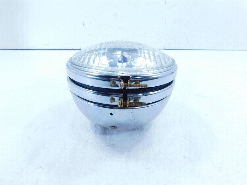 Harley Davidson Ironhead Sportster 1000 Front Headlight Headlamp & Chrome Bucket