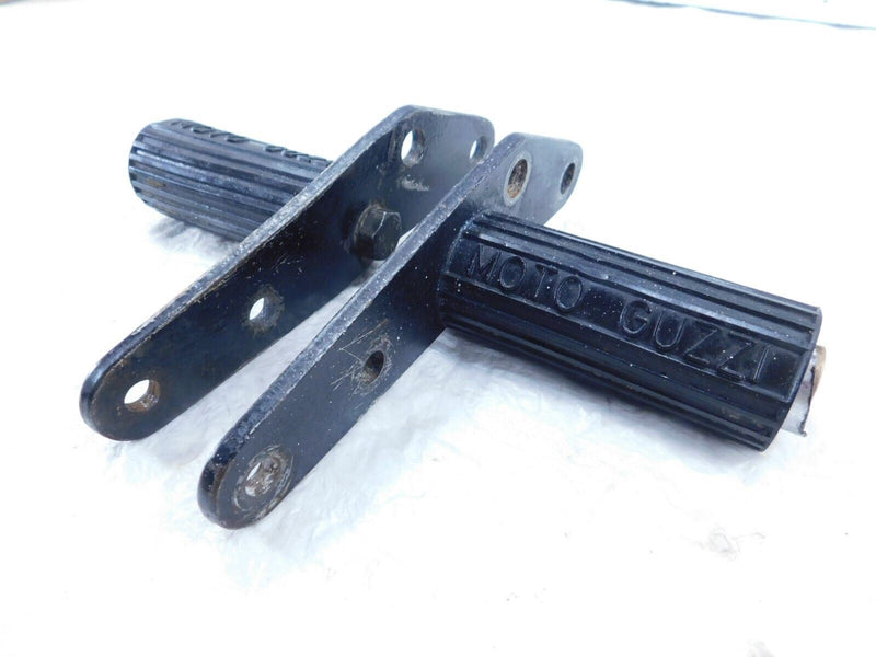 1976 76 Moto Guzzi Convert I V1000 Left/Right Rear Passenger Footrest Foot Pegs