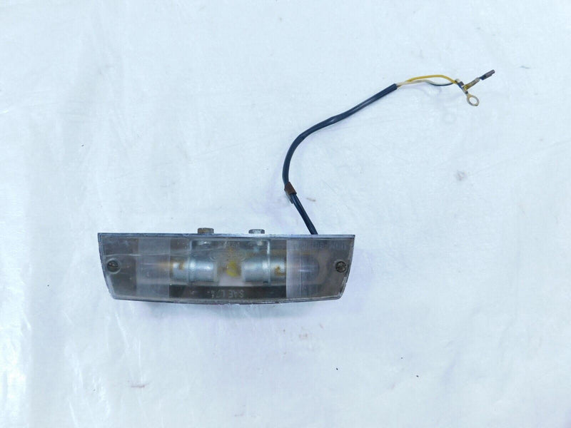 1976 76 Moto Guzzi Convert I V1000 Rear Fender License Plate Tag Light Lamp