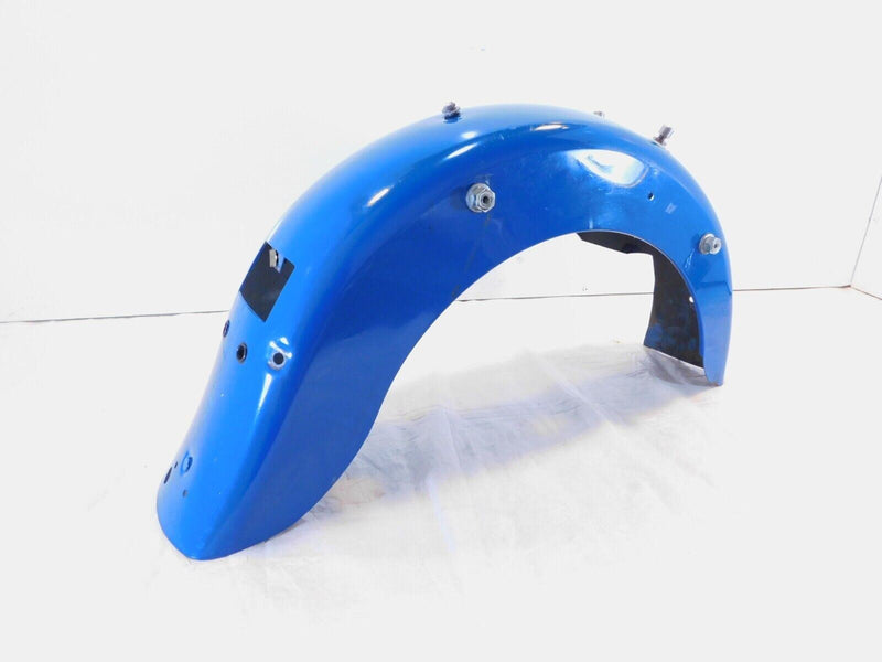 01-05 Harley Touring Road King & Electra Glide Blue Rear Wheel Fender - Dented