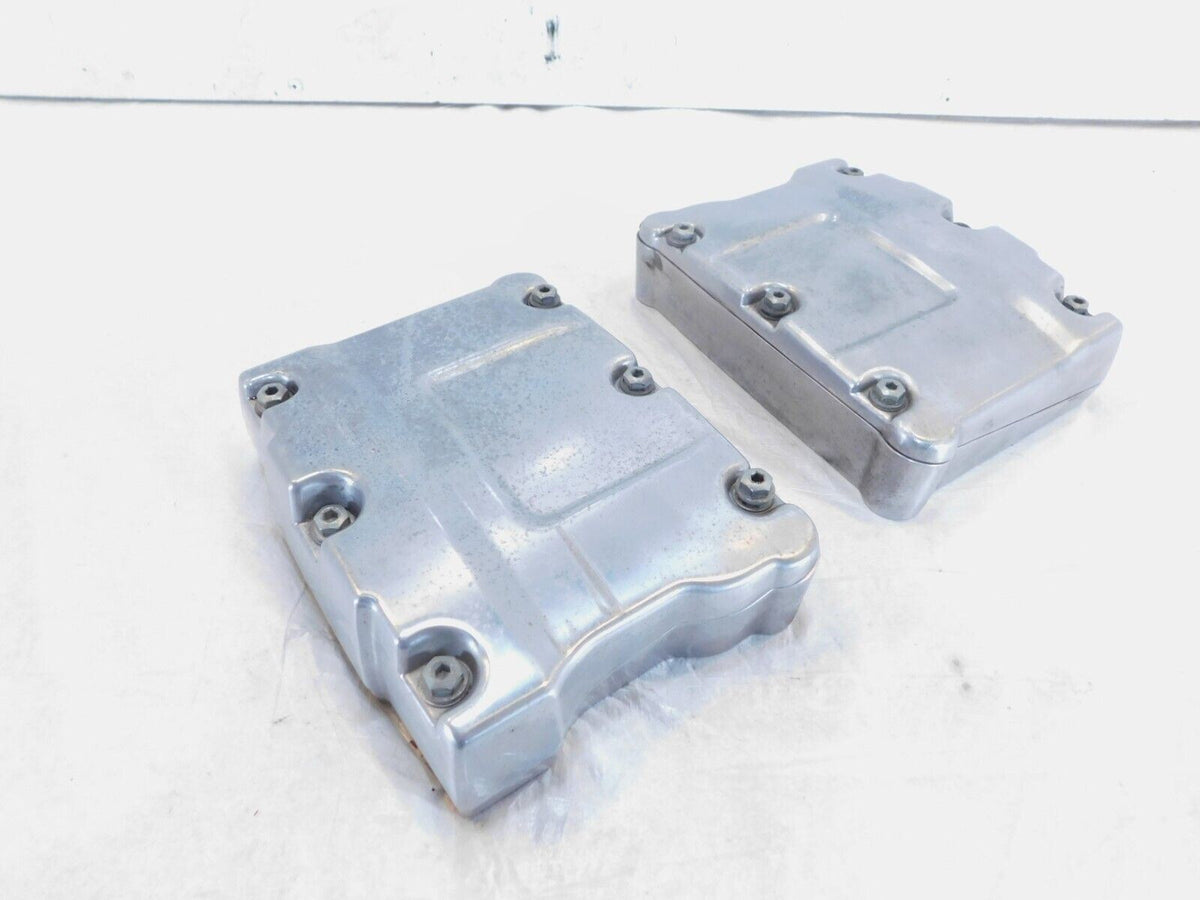 Harley Polished Twin Cam Touring Dyna Softail Cylinder Head Rocker Boxes & Arms