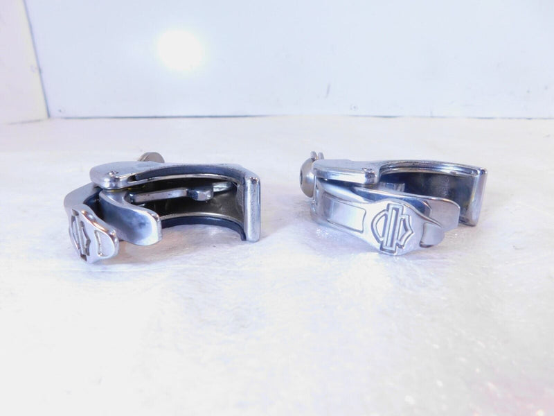 Harley Dyna Wide Glide Street & Fat Bob Front Fork Windshield Detachable Clamps