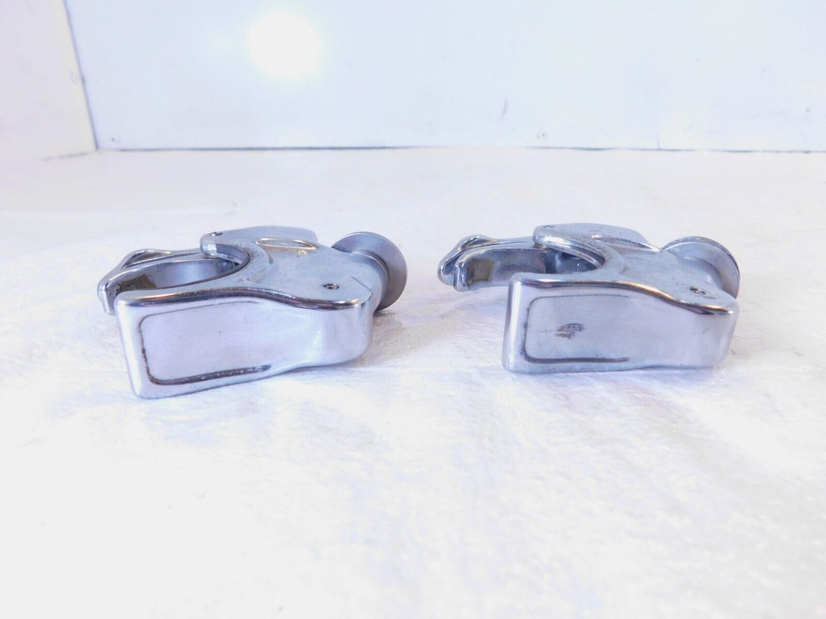 Harley Dyna Wide Glide Street & Fat Bob Front Fork Windshield Detachable Clamps