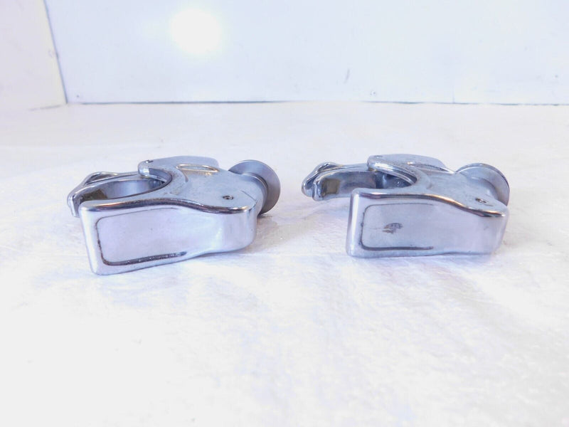 Harley Dyna Wide Glide Street & Fat Bob Front Fork Windshield Detachable Clamps