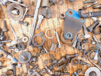 1995 95 Suzuki Intruder VS1400GLP Misc Hardware Nuts Bolts Bracket Parts Box Lot