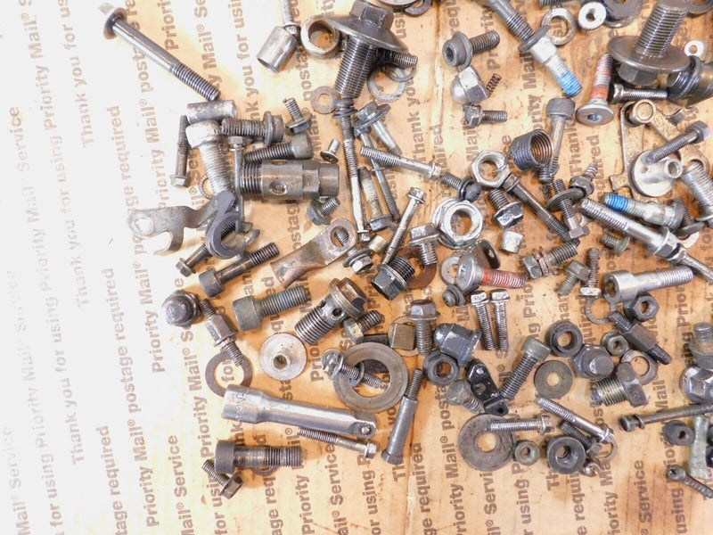 1995 95 Suzuki Intruder VS1400GLP Misc Hardware Nuts Bolts Bracket Parts Box Lot