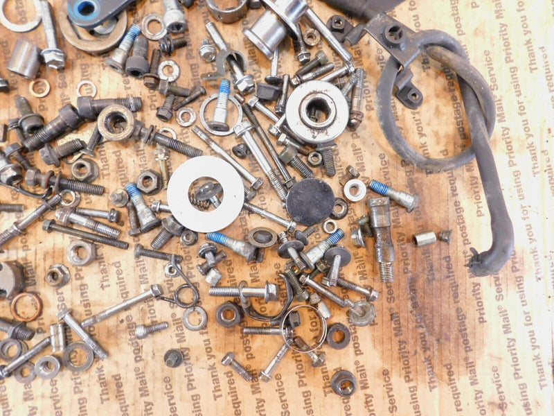 1995 95 Suzuki Intruder VS1400GLP Misc Hardware Nuts Bolts Bracket Parts Box Lot